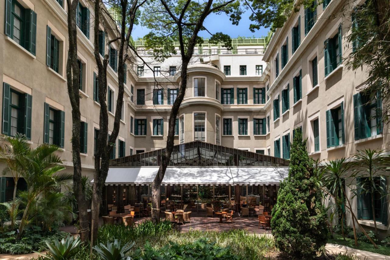 Отель Rosewood Сан-Пауло Экстерьер фото The hotel's courtyard