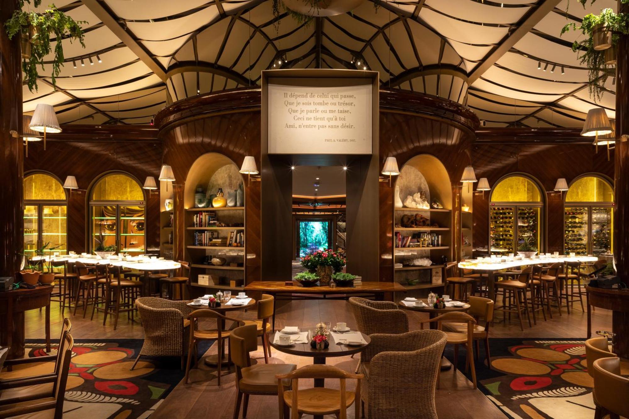 Отель Rosewood Сан-Пауло Экстерьер фото The interior of the restaurant